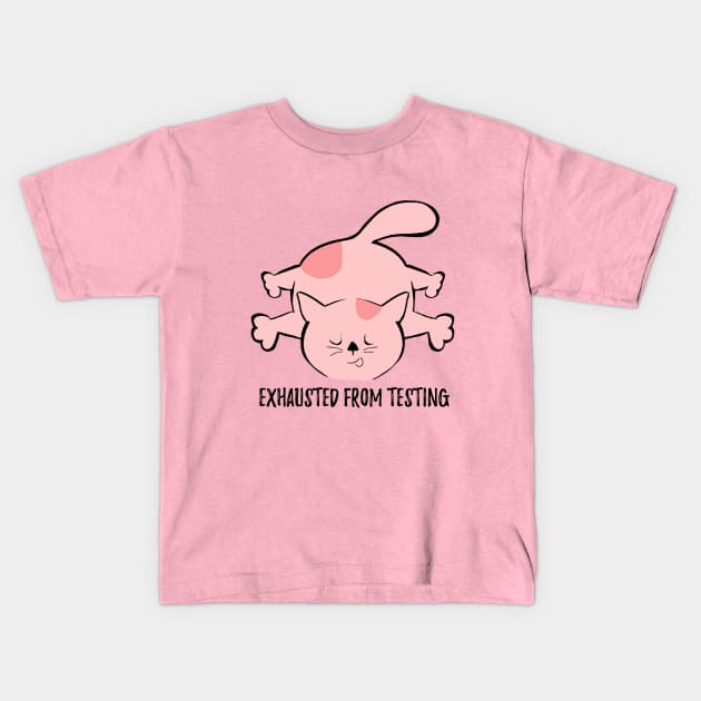 testing Kids T-Shirt by Saishaadesigns